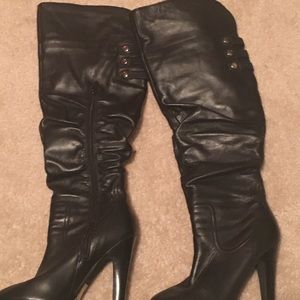Jessica Simpson over the knee boots